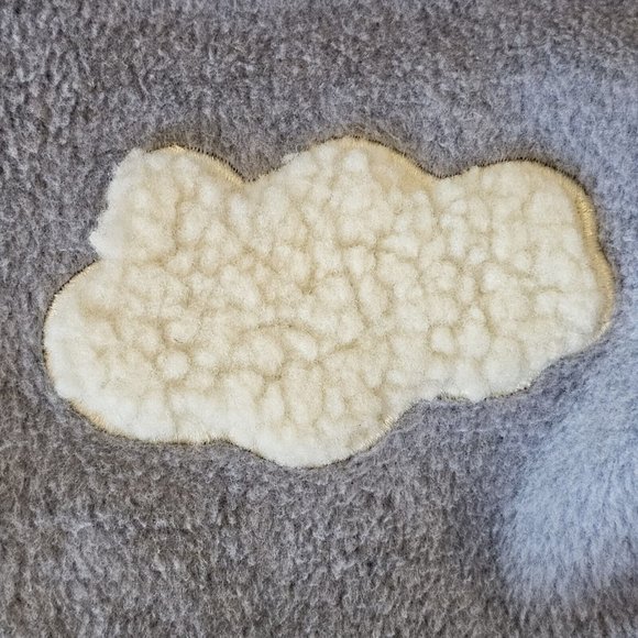 Retro 90s Coastal‎ Grandma Lighthouse Fleece Jacket Nautical S/M Beach Sailboat - Picture 10 of 14